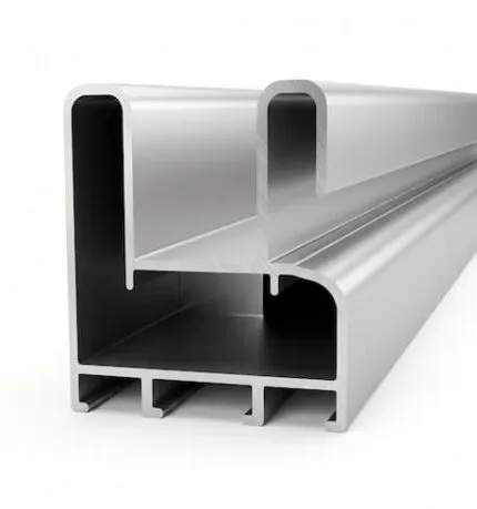 Perfil de aluminio marco perimetral de corredera